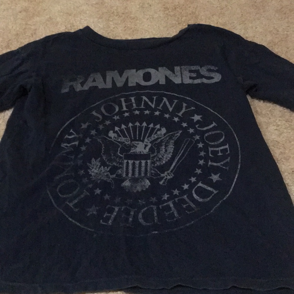 Navy blue Ramones tee from American Eagle